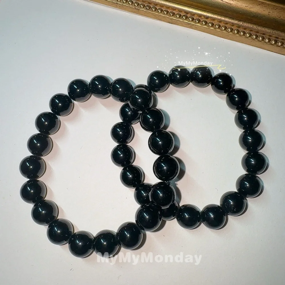 Black Obsidian Bracelet 10mm